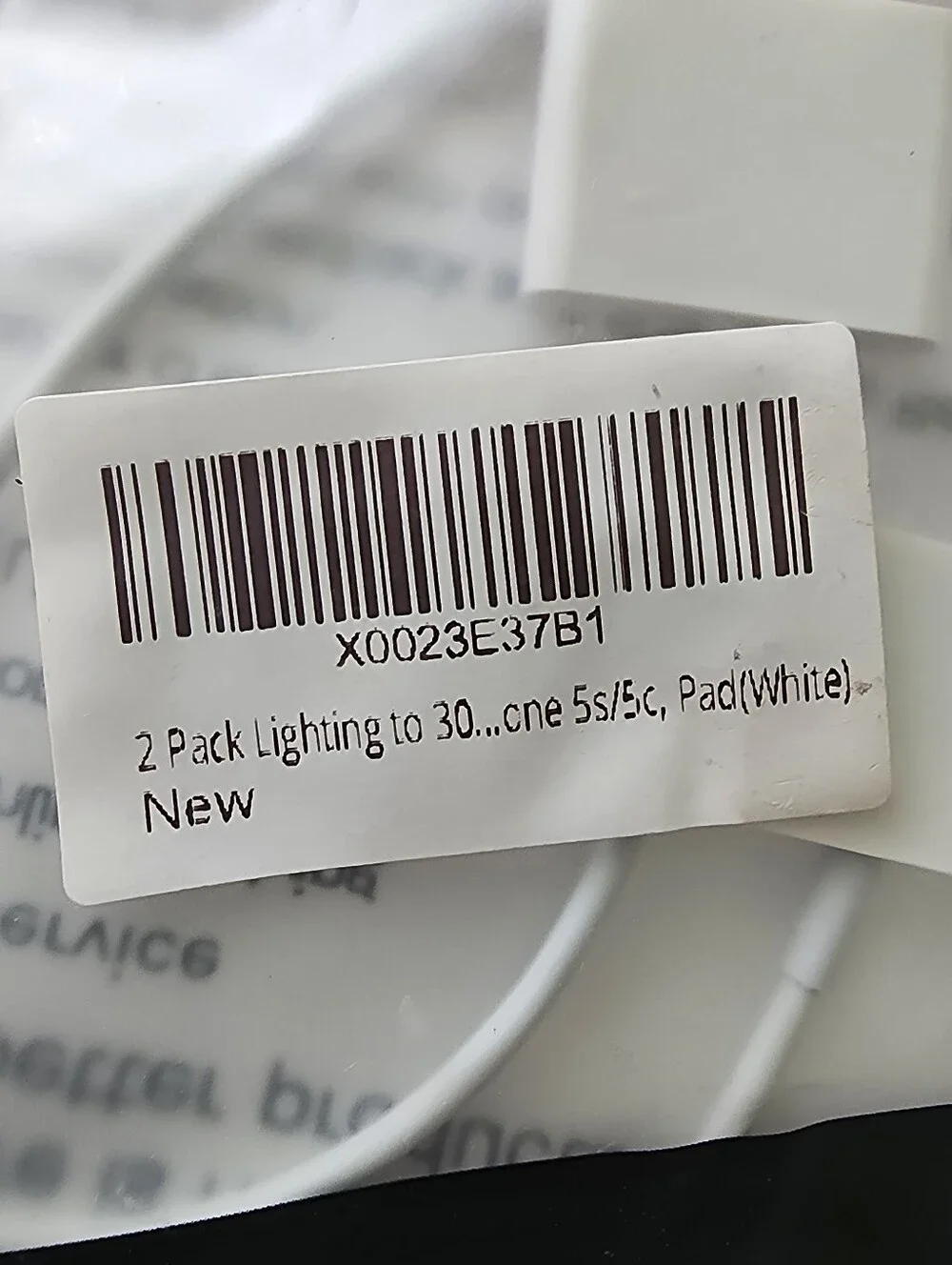 2pc Lightening To 30 Pin Adapter For iPhones